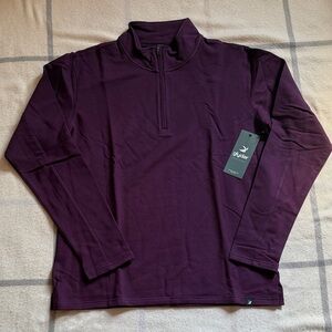 Glyder Purple Vertex Quarter Zip
